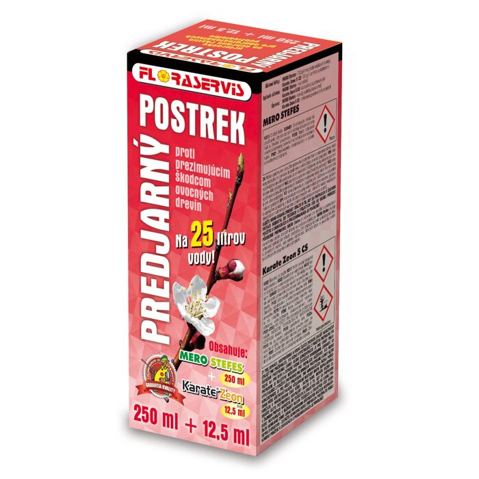 Predjarný postrek na 25l mero stefes 250ml + karate zeon 12,5ml  83472