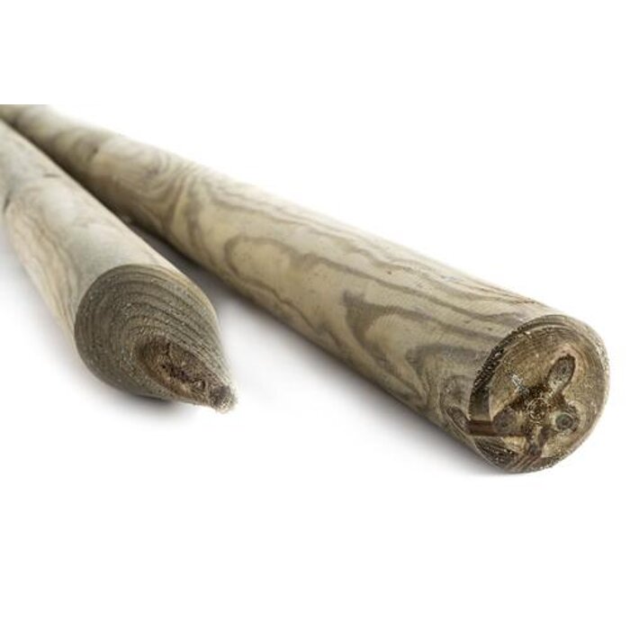 Oporný kôl guľatý s hrotom p.5cm-v.250cm/300-pal.