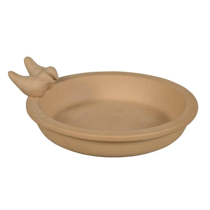 SHANGHAI - light terra , Vtáči kúpeľ - napájadlo keramické