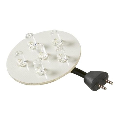 Svetelný zdroj SMD 6xLED modrá 12V 1W G5.3 pre Sirius