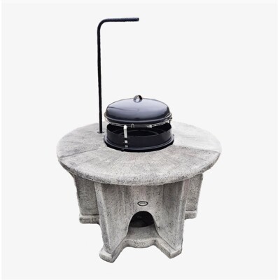 Gril INNOVA 120/120/73cm - vysoká (Biela)