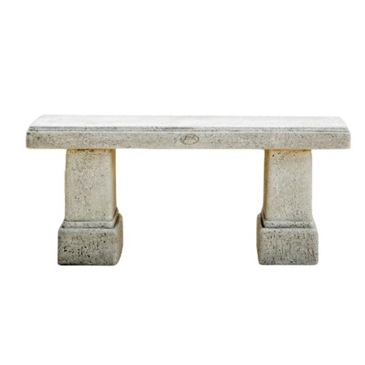 Kamenná lavica rovná MONARCHIA (Biela)