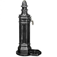 Záhradný hydrant  ROMA (antik-strieborná 2211)
