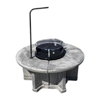 Gril INNOVA 120/120/53cm nízky (Šedá popol)