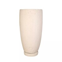 Kvetináč INNOVA MINIMAL vysoká ''M'' s podložkou (Biela)